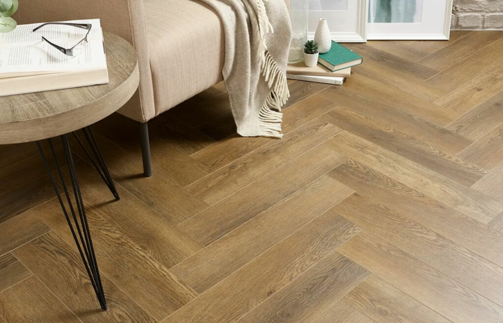 Evolve Hydro Loc 452, Herringbone, Vinyl Flooring, 126x6x610mm