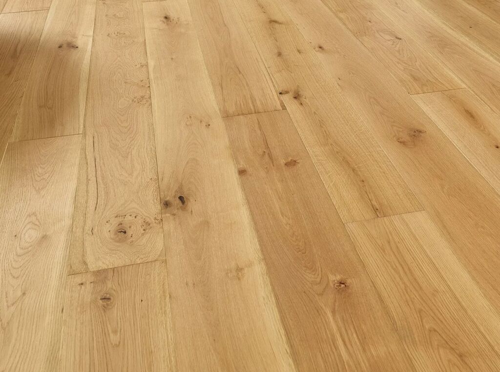 Evolve Knightsbridge, Engineered Oak Flooring, Natural, Brushed and Oiled, 190x15x1900mm Thumb