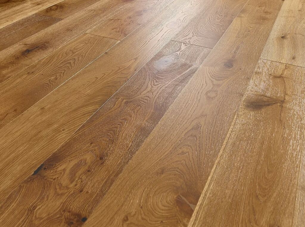 Evolve Knightsbridge, Engineered Oak Flooring, Smoked, Brushed & Lacquered, 190x15x1900mm Thumb