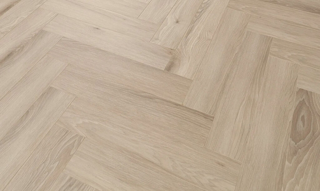 Evolve Malmo Herringbone Laminate Flooring, 95x12x470mm Thumb