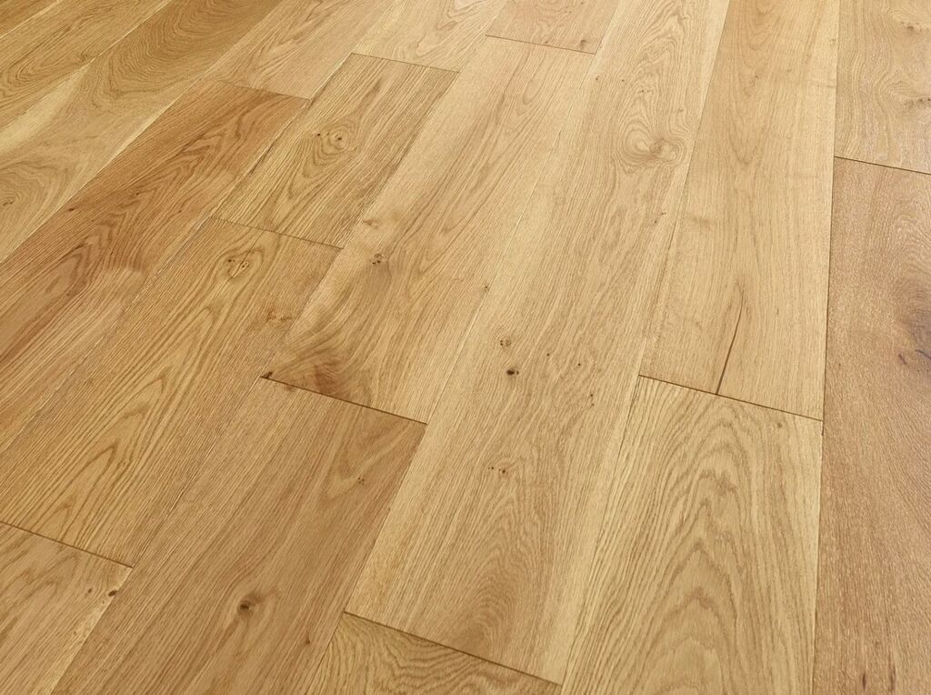 Blanko Budget Cadiz, Engineered Oak Flooring, Natural Brushed & Lacquered, 190x14xRLmm
