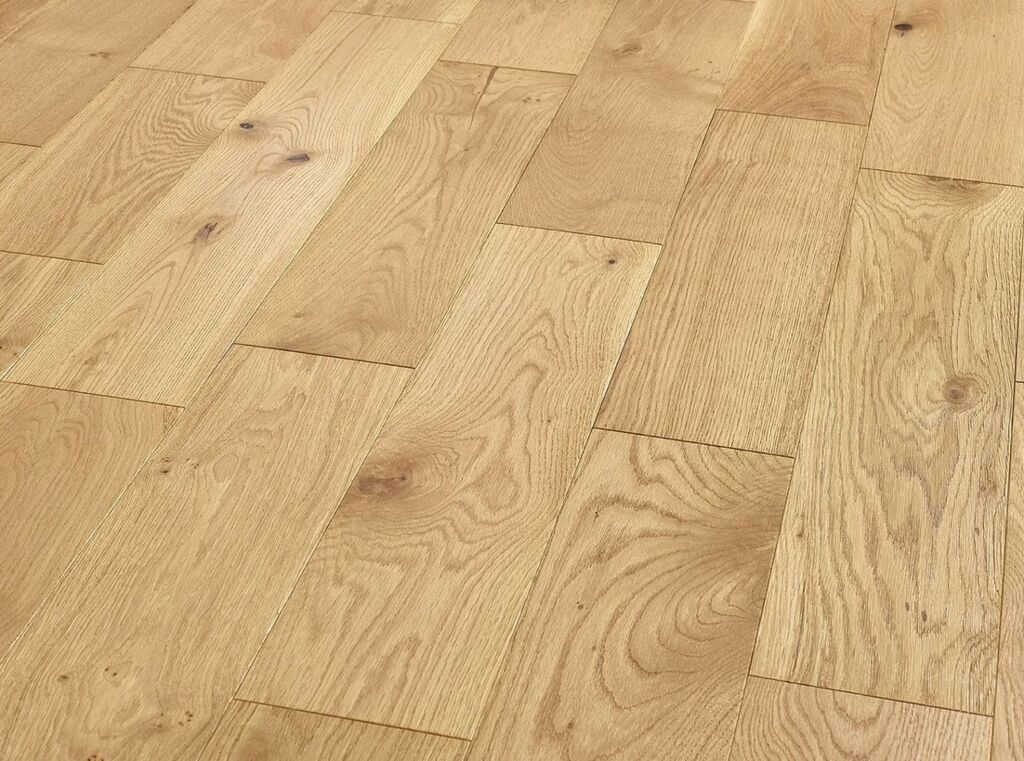 Blanko Budget Cadiz, Engineered Oak Flooring, Natural Brushed & Oiled, RLx150x14mm
