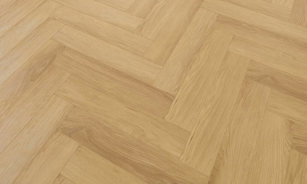 Evolve Stockholm Herringbone Laminate Flooring, 95x12x470mm Thumb
