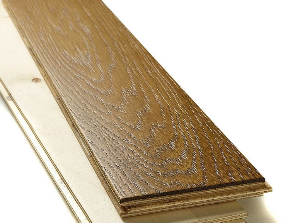 Blanko Budget Casares, Engineered Oak Flooring, Wheat Brushed & Lacquered, RLx125x18mm Thumb