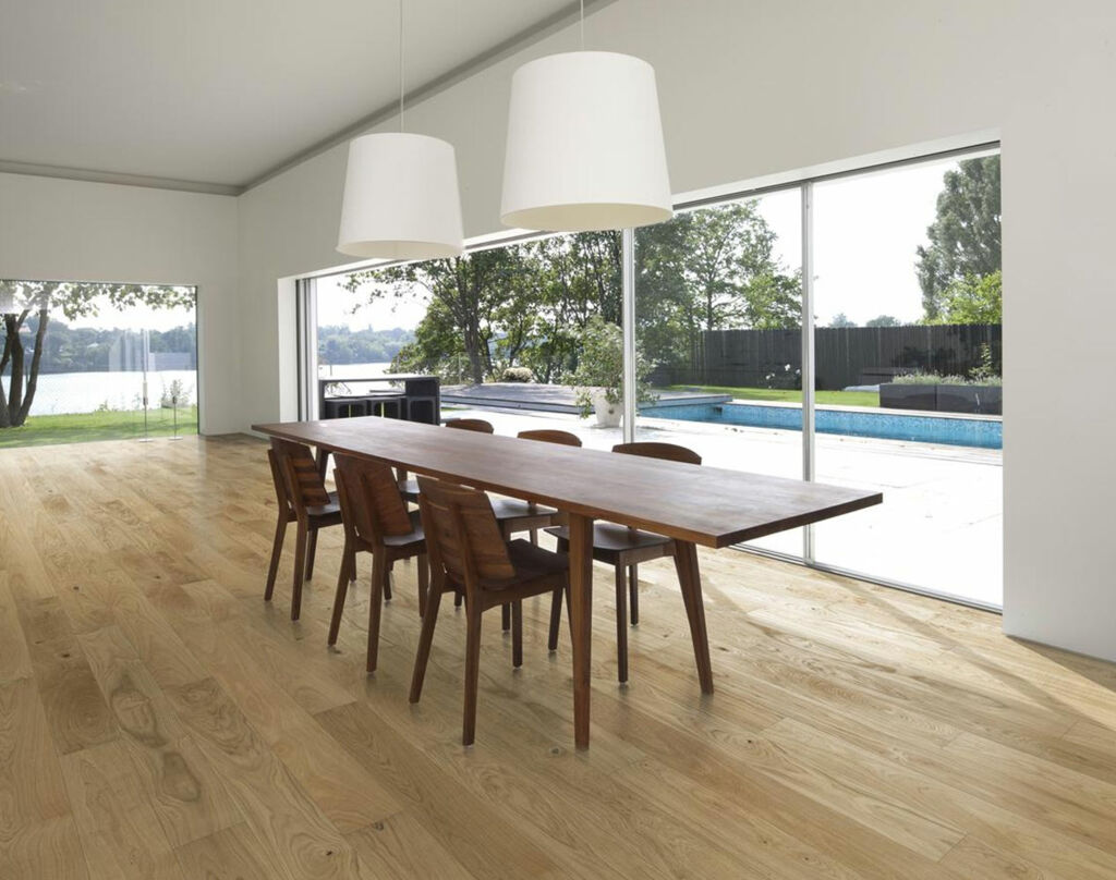 Kahrs European Naturals Oak Cornwall Engineered Flooring, Brushed & Matt Lacquered, 187x15x2420mm