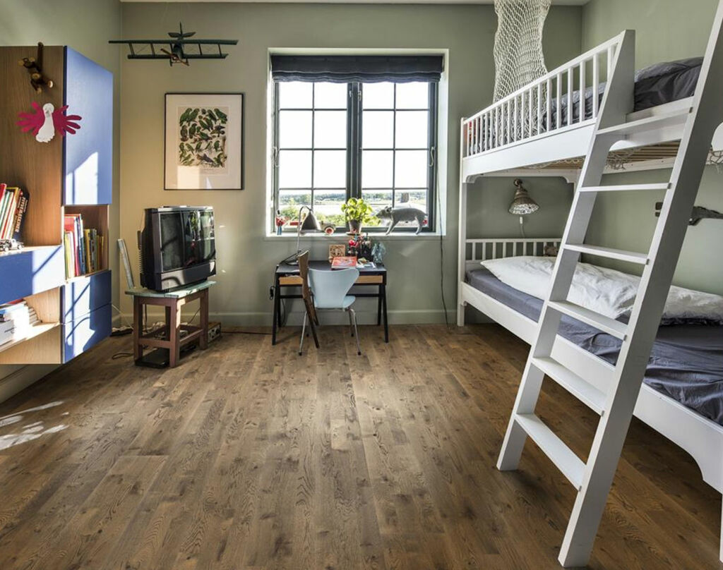 Kahrs Harmony Oak Ale Engineered Flooring, Brushed & Matt Lacquered, 200x15x2423mm