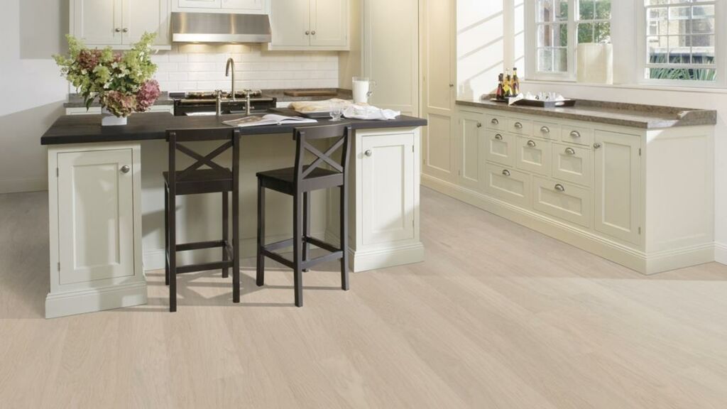 Kahrs Life Essential Coconut Cream 2-Strip Engineered Flooring, Matt Lacquered, 193x7x1225mm