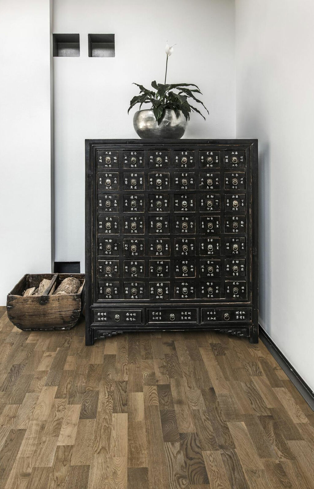 Kahrs Lumen Oak Dusk Engineered Flooring, Brushed & Ultra Matt Lacquered, 200x15x2423mm