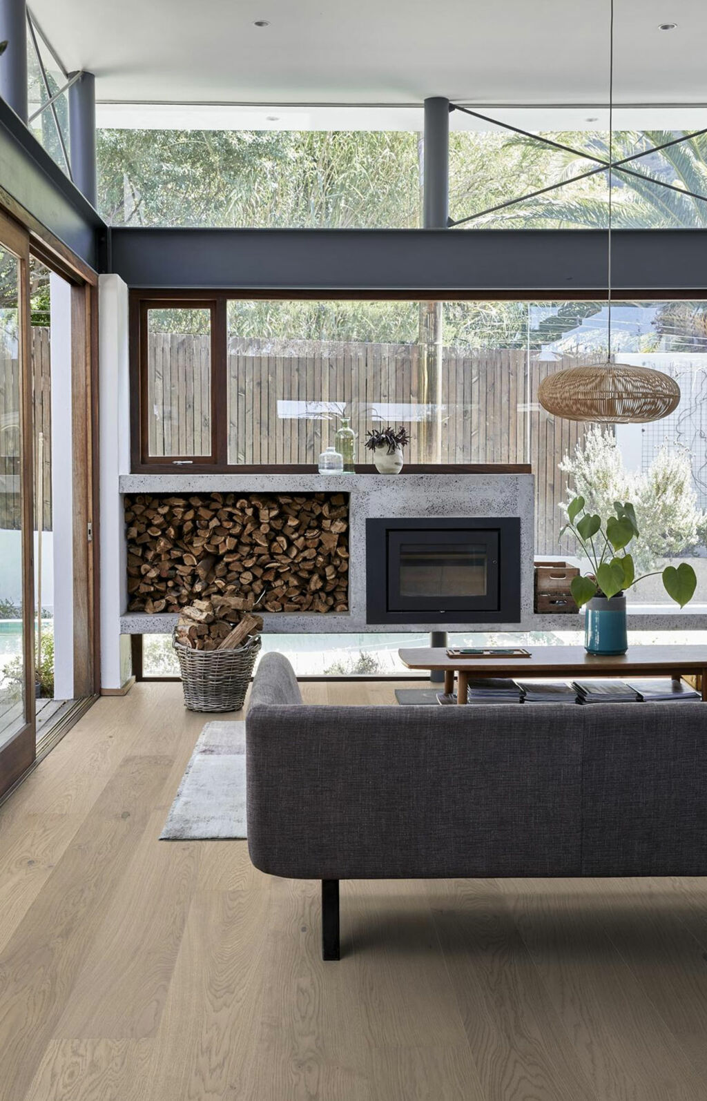 Kahrs Lux Coast Engineered Oak Flooring, Rustic, Brushed, Matt Lacquered, 187x3.5x15mm
