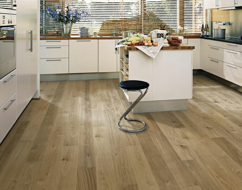 Kahrs Lux Oak Sun Engineered Flooring, Brushed & Ultra Matt Lacquered, 187x15x2420mm