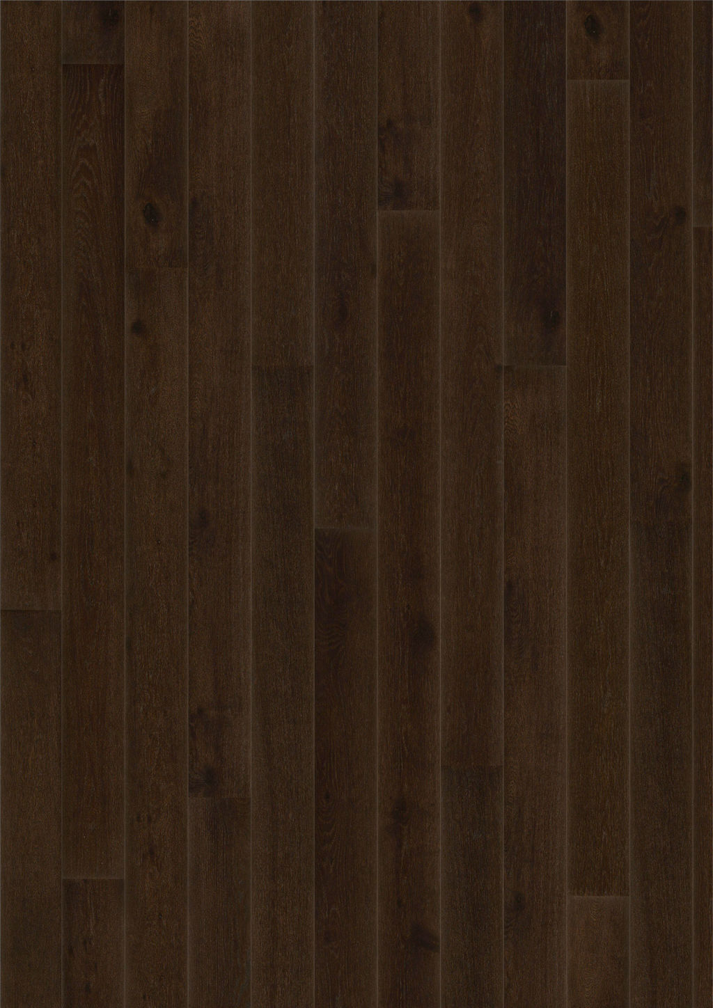 Kahrs Nouveau Black Oak Engineered 1-Strip Wood Flooring, Brushed, Matt Lacquered, 187x15x2420mm