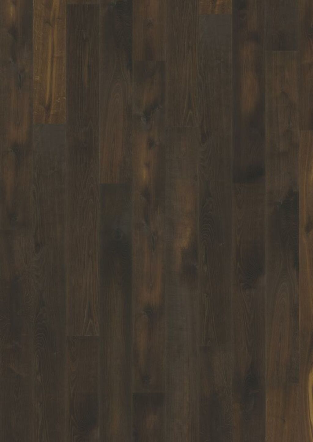 Kahrs Piazza Oak Piazza Cd Smoked Dark Engineered Flooring, Brushed & Oiled, 180x11x1800mm