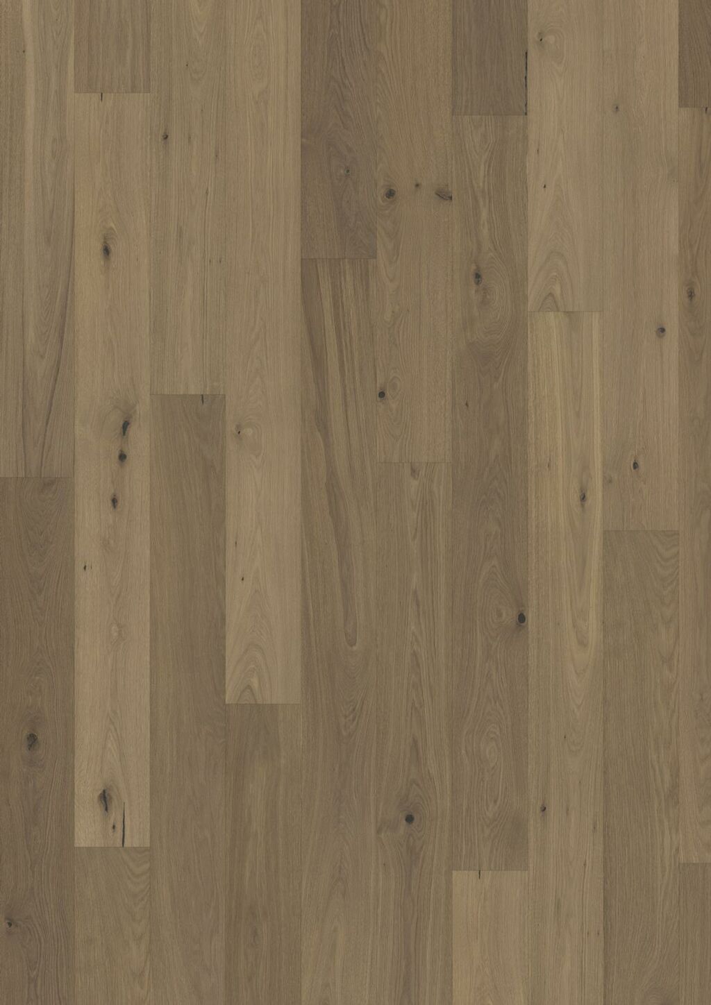 Kahrs Piazza Oak Piazza Cd Smoked Grey Engineered Flooring, Brushed & Oiled, 180x11x1800mm