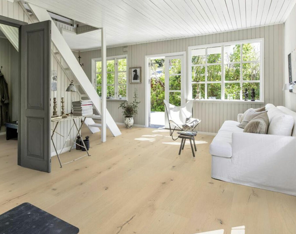 Kahrs Royal Buckingham Engineered Oak Flooring, Rustic, Brushed & Oiled, 305x18x2400mm