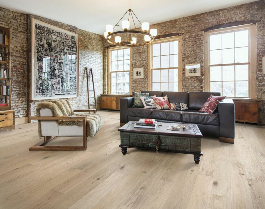 Kahrs Sand Oak Estoril Engineered Flooring, Brushed & Oiled, 187x15x2266mm