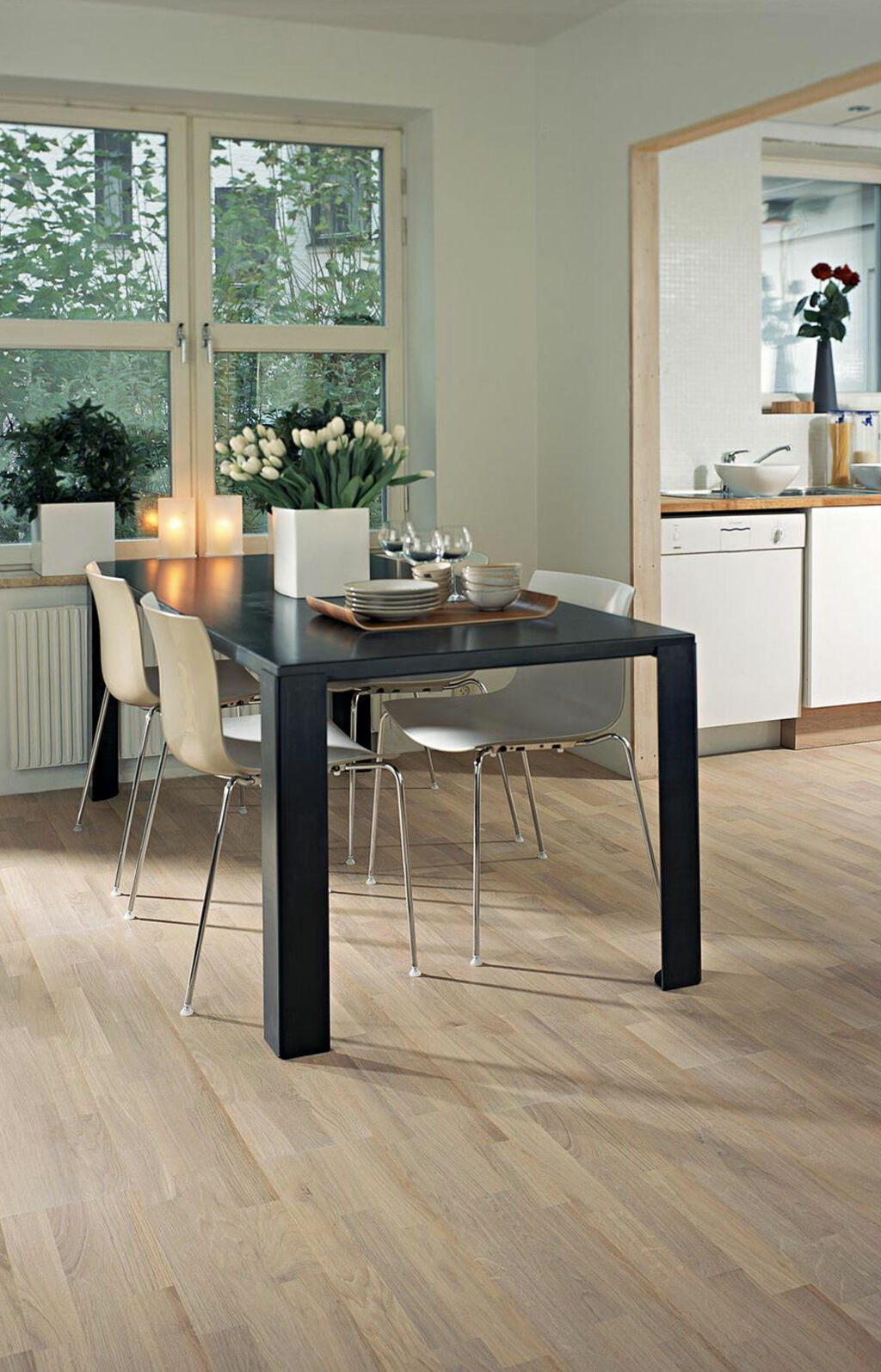 Kahrs Sand Oak Sorrento Engineered Flooring, Matt Lacquered, 200x15x2423mm