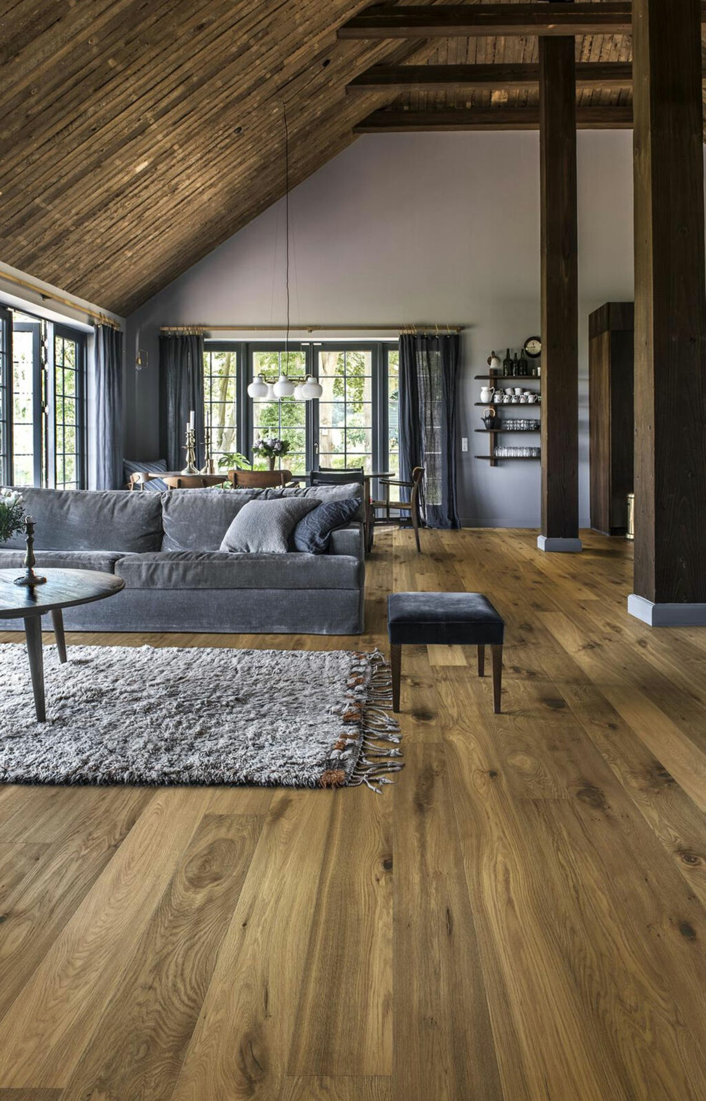 Kahrs Småland Oak Sevede Engineered Flooring, Brushed & Oiled, 187x15x2420mm
