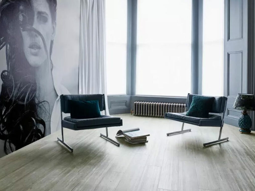 LG Hausys DecoTile 30 Bleached Pine Luxury Vinyl Tile LVT, 1200x2x180mm