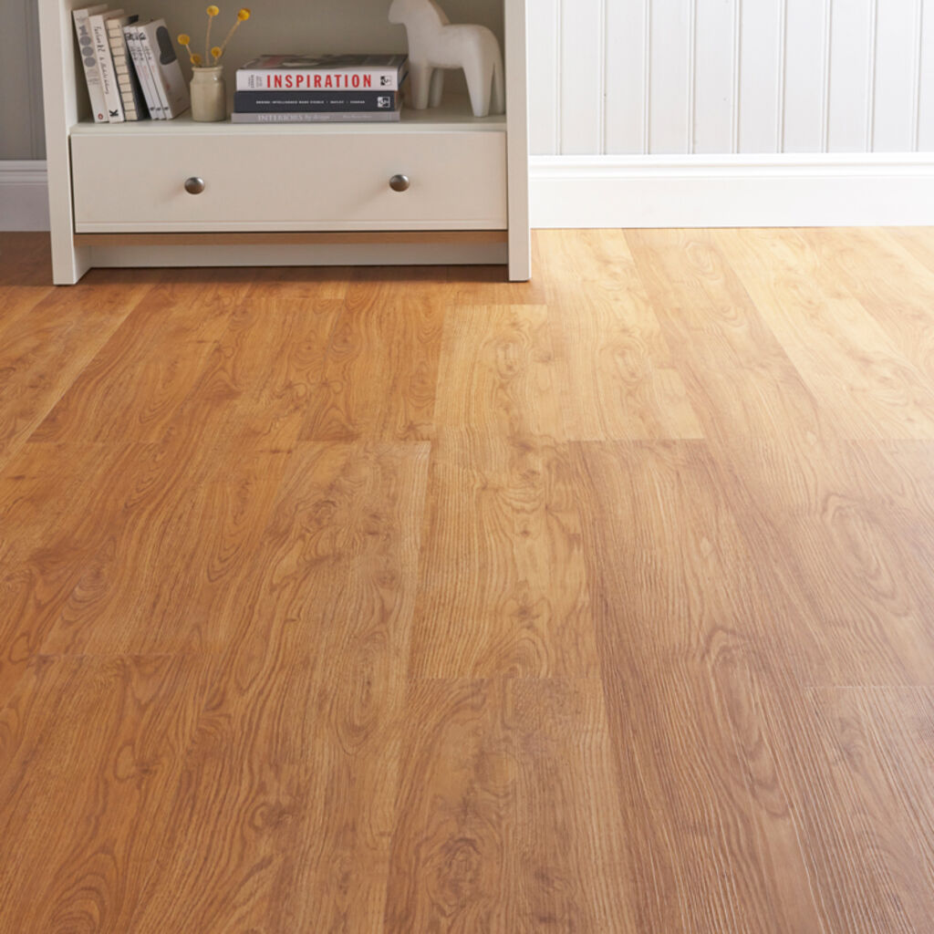 Lifestyle Colosseum 5G Clic Light Oak Luxury Vinyl Flooring 7 Plank, 171x5x1213mm