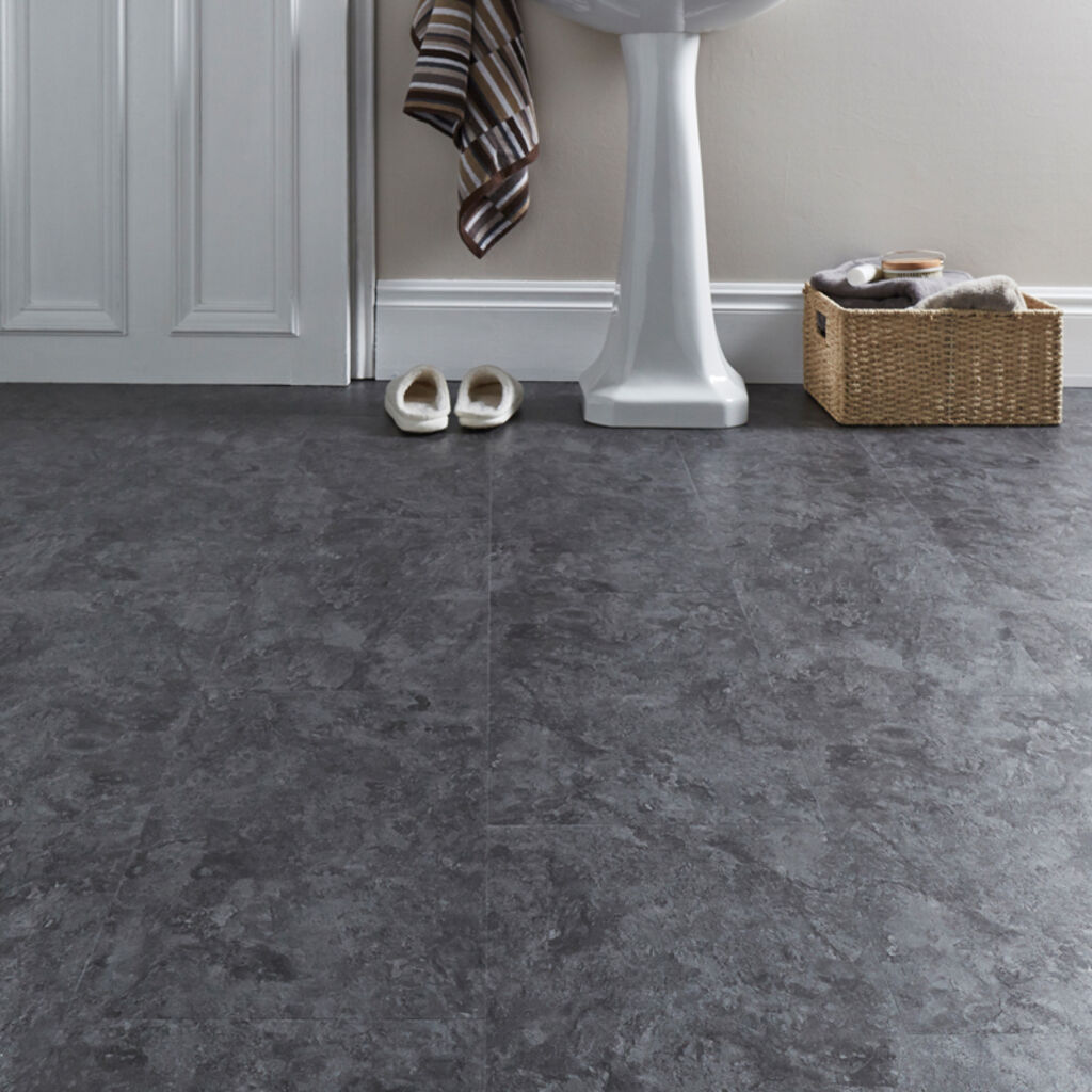 Lifestyle Colosseum 5G Clic Slate Flagstone Tiles Luxury Vinyl Flooring, 298x5x603mm