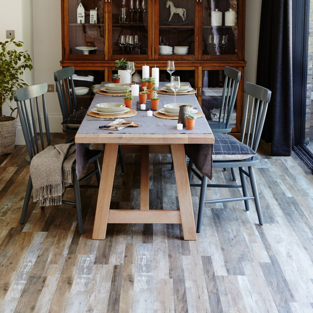 Lifestyle Colosseum Dryback Painted Oak Luxury Vinyl Flooring 7 Plank, 177x2.5x1219mm