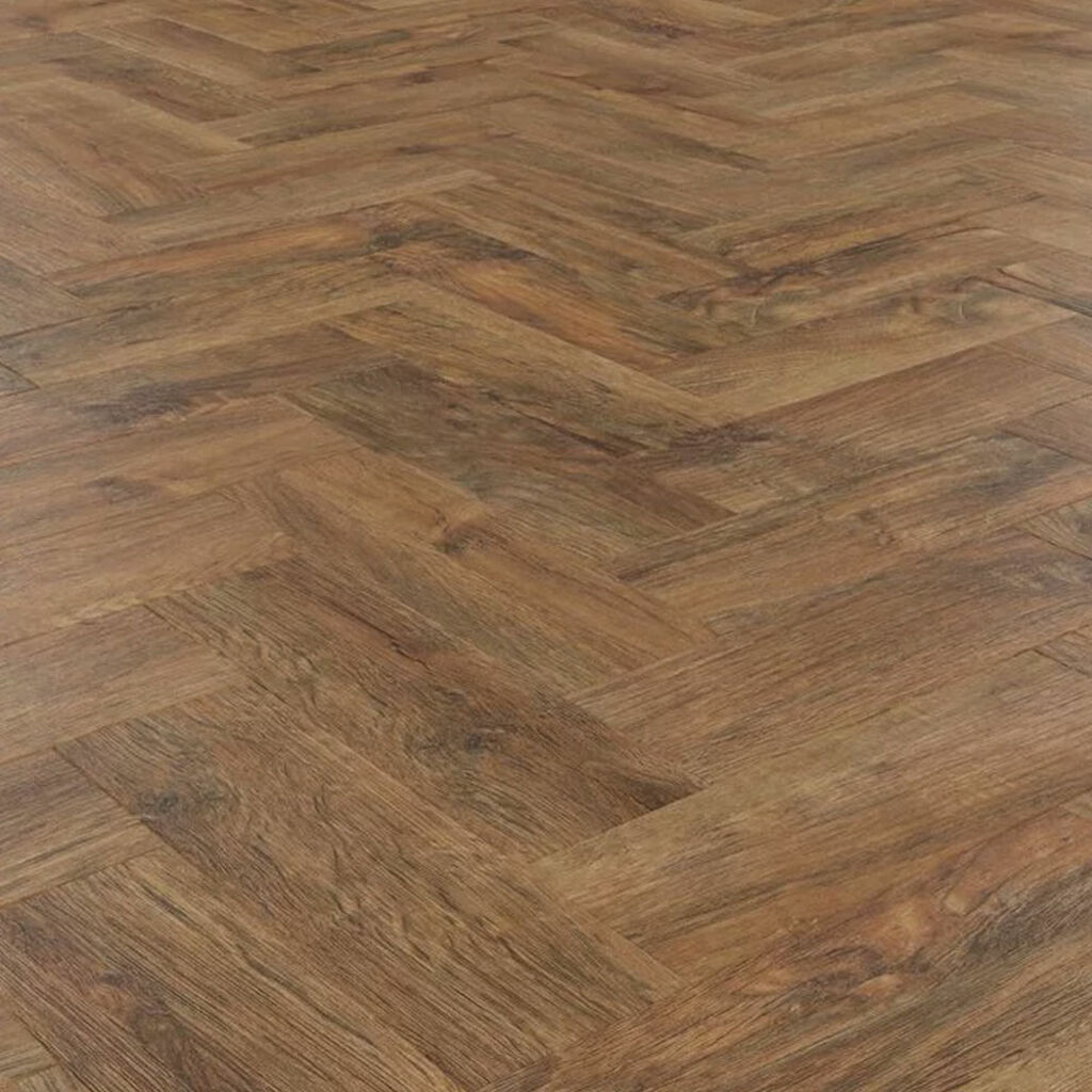 Polyflor Camaro Georgian Parquet Wood Plank Versatile Vinyl Flooring, 76.2x228.6mm Thumb