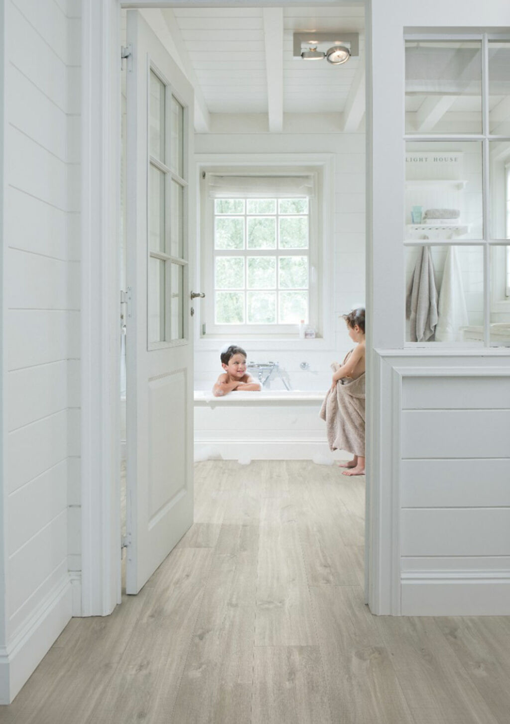 QuickStep Alpha Blos, Canyon Oak Grey With Saw Cuts Vinyl Flooring, 189x5x1251mm