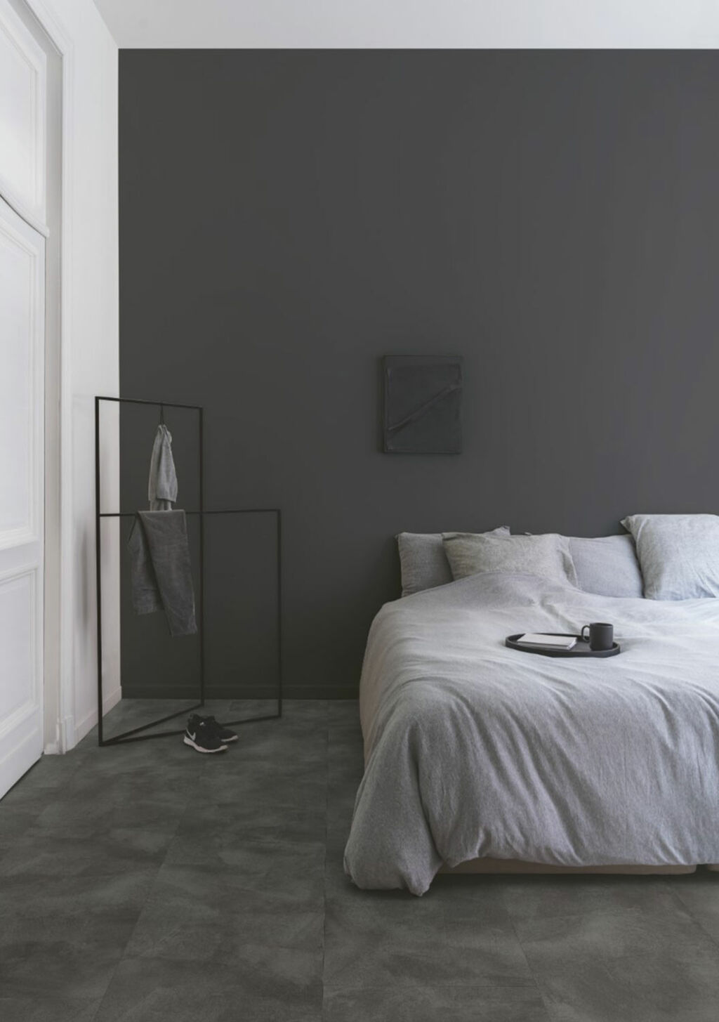 QuickStep Alpha Illume, Soft Graphite Vinyl Flooring, 428x6x856mm