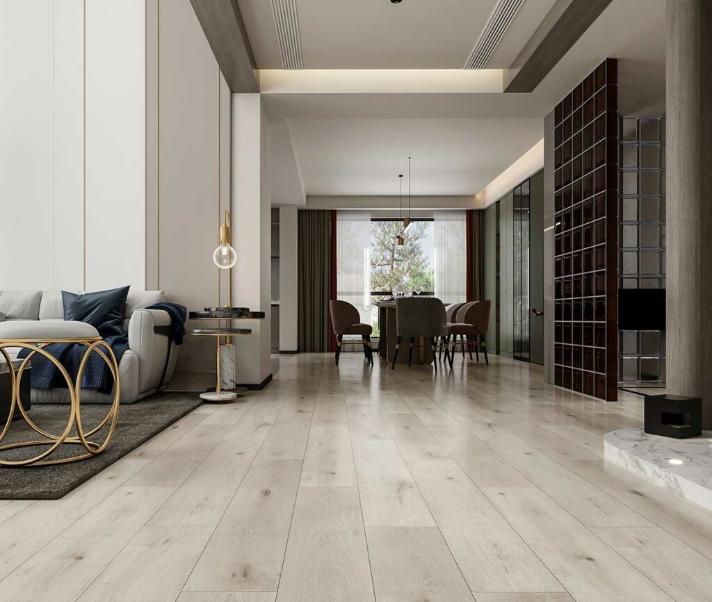 Tradition BML Atomic Grey Laminate Flooring, 198x12x1218mm