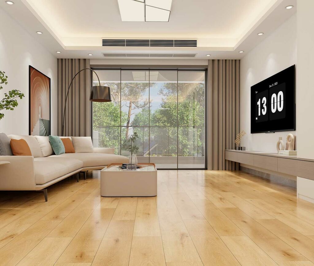 Tradition BML Natural Oak Laminate Flooring, 198x12x1218mm