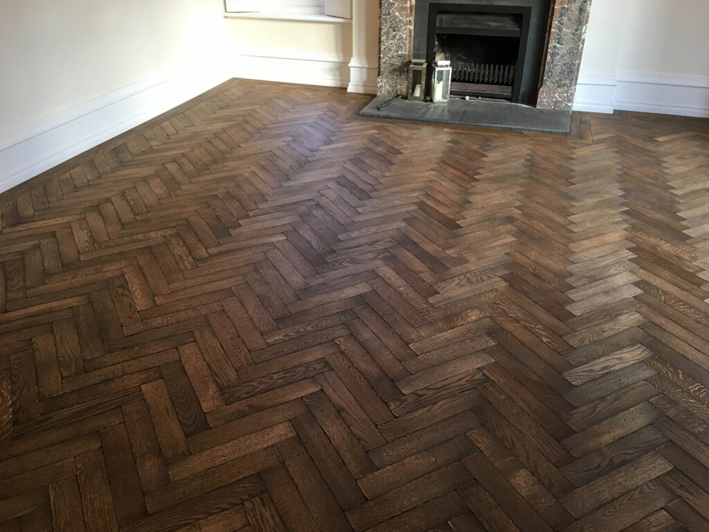 Tradition Classics Solid Oak Parquet Flooring Blocks, Tumbled, Unfinished, Prime, 22x70x280mm