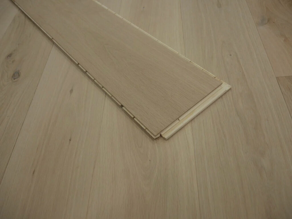 Tradition Engineered Oak Flooring, Natural, Unfinished, 190x14x1900mm