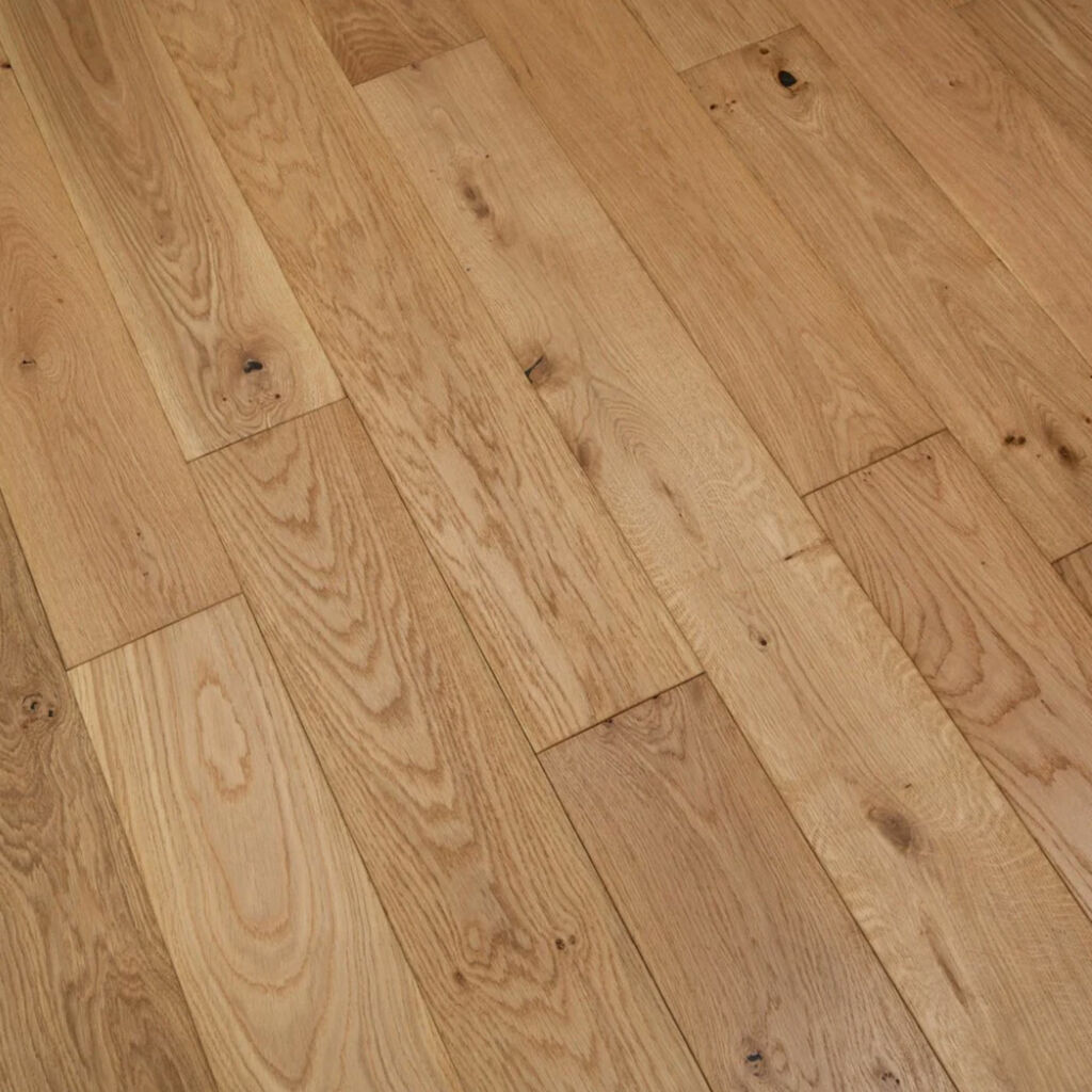 Tradition Engineered Oak Flooring Rustic, Brushed, Oiled, RLx150x18mm Thumb