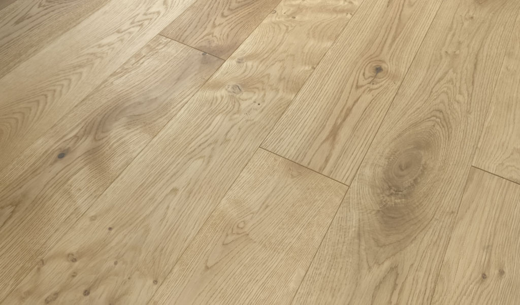 Tradition Engineered Oak Flooring, Rustic, Brushed, Oiled, RLx125x18mm Thumb