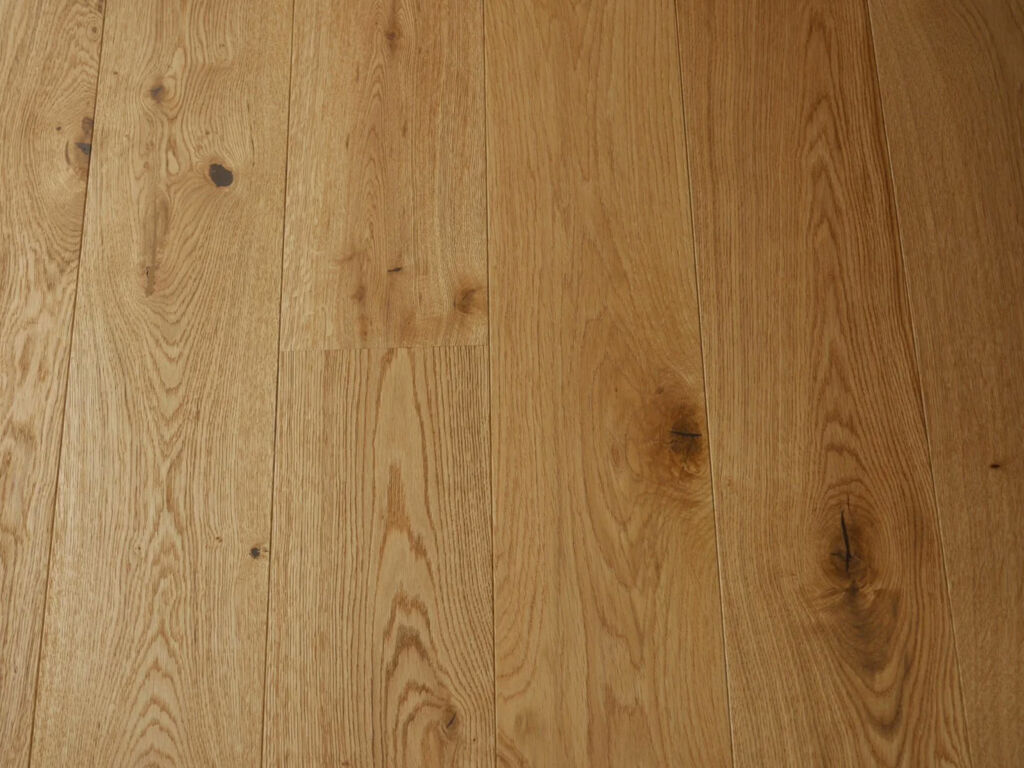 Tradition Engineered Oak Flooring, Rustic, Brushed, Oiled, 190x20x1900mm Thumb