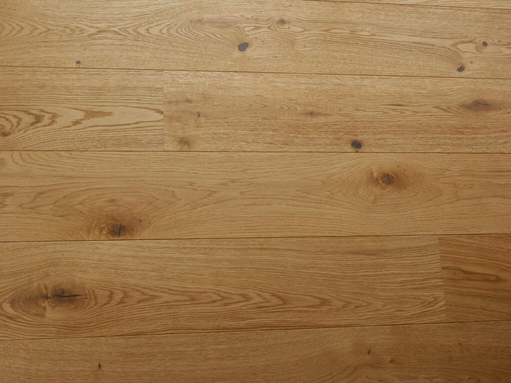 Tradition Engineered Oak Flooring, Rustic, Brushed, Oiled, 190x20x1900mm Thumb