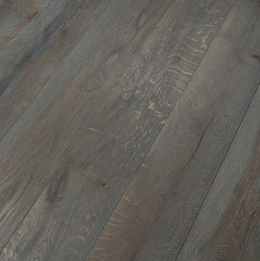Tradition Livingston Grey Engineered Oak Flooring, Rustic, Oiled, 220x15x2200mm