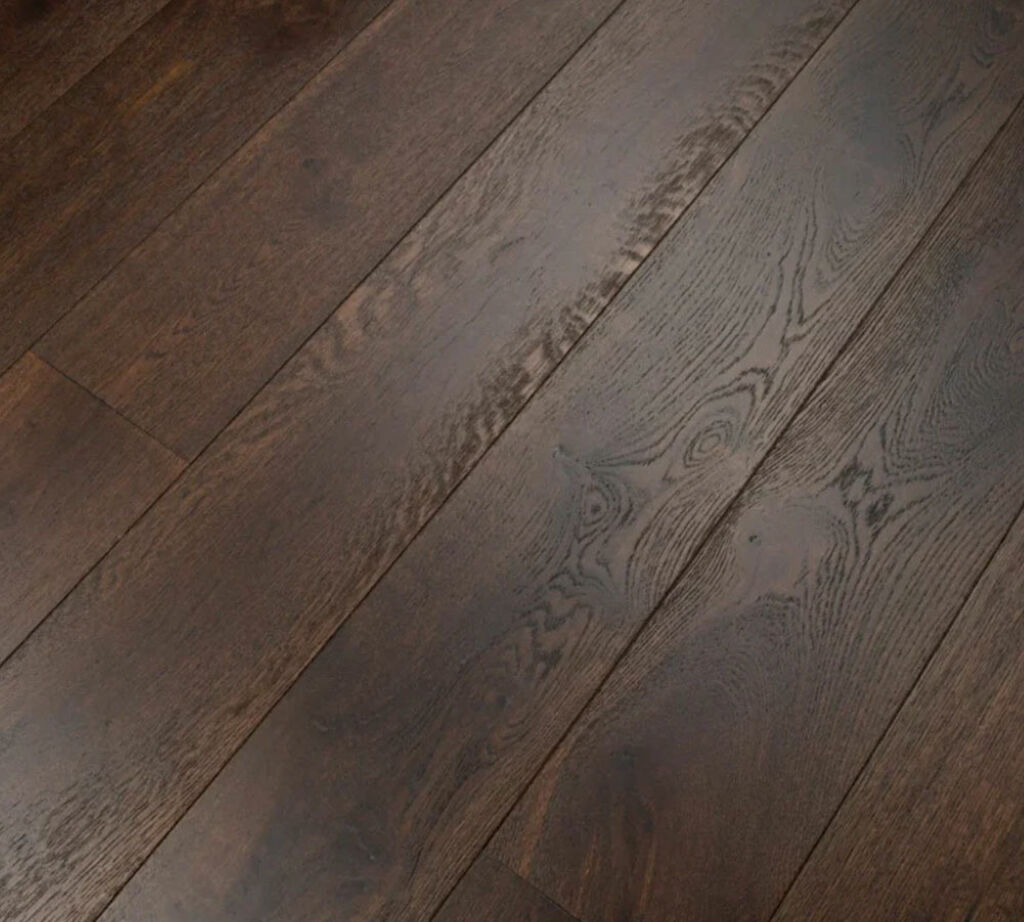 Tradition Mocha Oak Engineered Flooring, Natural, Brushed & Matt Lacquered, 190x14xRL