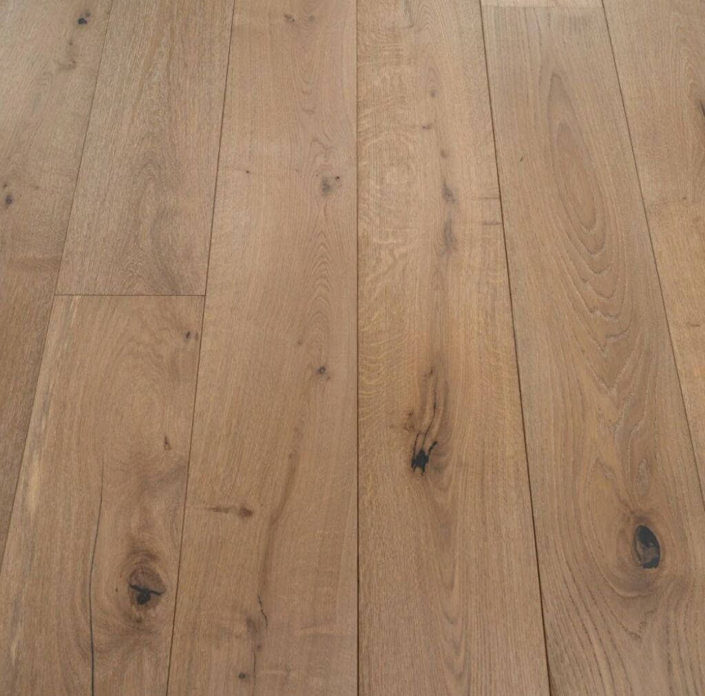 Tradition Oak Engineered Flooring, Rustic, Brushed, Natural Oiled, 220x20x2200mm