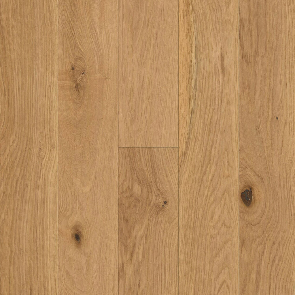 V4 Alpine, Upland Oak Engineered Flooring, Rustic, Brushed, UV Oiled, 150x14x1900mm Thumb