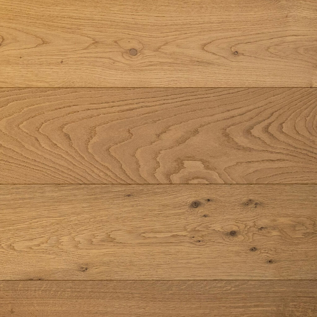 V4 Deco Plank, Smoked Oak Engineered Flooring, Rustic, Brushed & UV Oiled, 190x14x1900mm Thumb