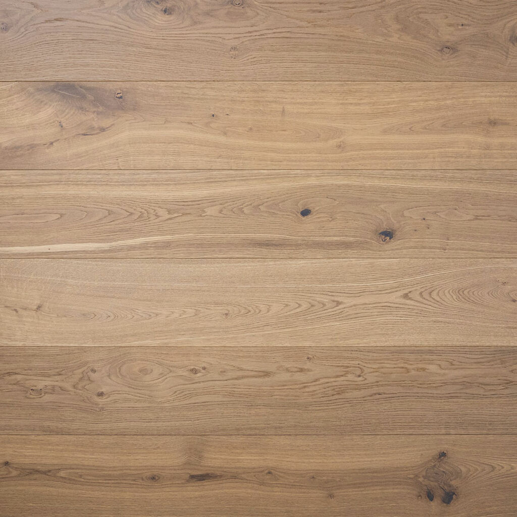 V4 Deco Plank, Smoked White Oak Engineered Flooring, Rustic, Brushed & UV Oiled, 190x14x1900mm Thumb
