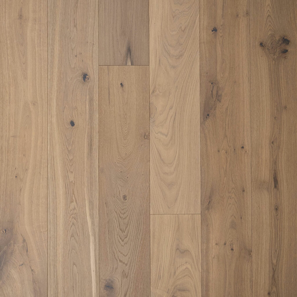 V4 Deco Plank, Smoked White Oak Engineered Flooring, Rustic, Brushed & UV Oiled, 190x14x1900mm Thumb