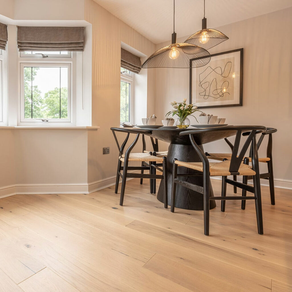 V4 Driftwood, Jetsam Oak Engineered Flooring, Rustic, Stained, Brushed & Matt Lacquered, 180x14x2200mm Thumb
