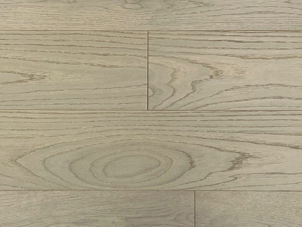 Xylo Oak Engineered Flooring, Mink Silver Grey Stained Oak, Brushed, UV Oiled, 190x14x1900mm
