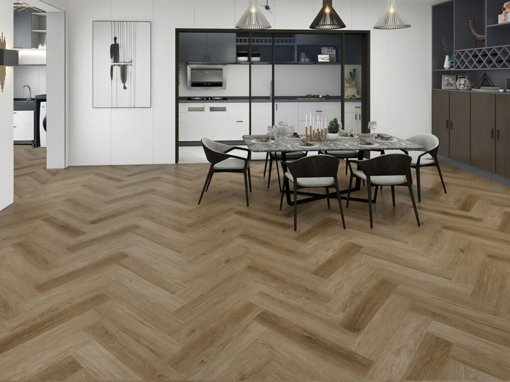Xylo Royal Canberra, Herringbone, SPC, Vinyl Flooring, 110x6x620mm