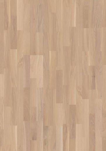 Boen Coral Oak 3-Strip 14 mm Wood Flooring, Brushed, Live Natural, 14x215x2200 mm