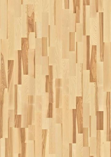 Boen Transparent Ash 3-Strip 14 mm Wood Flooring, Sanded, Live Natural, 14x215x2200 mm