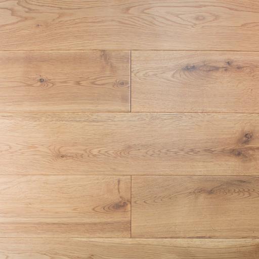 Evergreen Newborough Natural Oak Solid Flooring, UV Lacquered, 125x18xRLmm