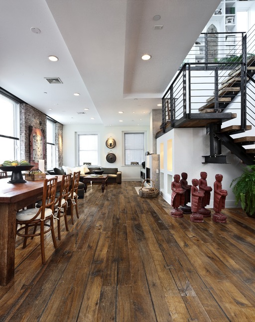 Kahrs Da Capo Unico Oak Engineered Wood Flooring, Smoked & Handscraped, Brushed & Oiled, 190x15x1900mm Image